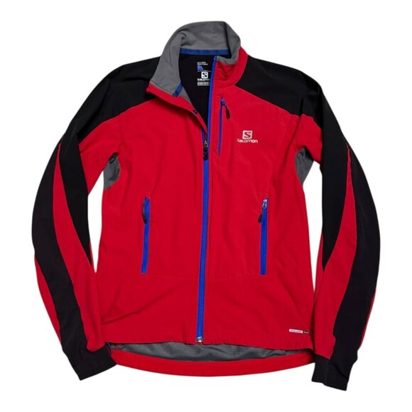SALOMON Waterproof Running Activewear Outdoor Workout Jacket Womens Small - Picture 1 of 6